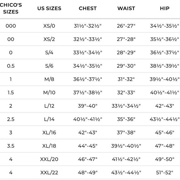 Chicos Womens Blouse Size 2 or Large White Blue Embroidered V Neck 3/4 Sleeve - Picture 13 of 13